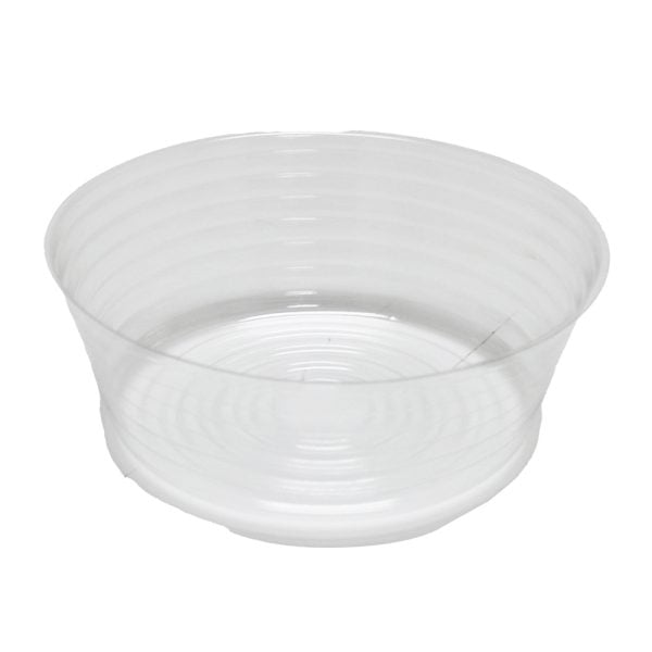 450000228 (PKG 25) - Enveloppe transparente en plastique effilé de 3 1/2 » de large x 8 » TD x 6"BD