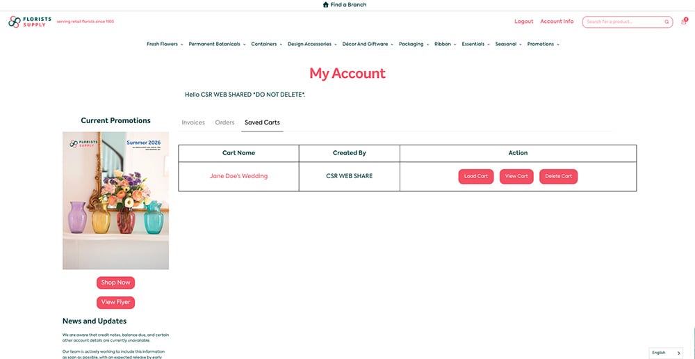 Save Unlimited Carts and Plan Orders More Efficiently